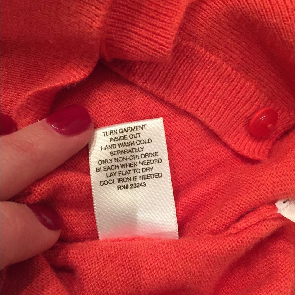 New York & Company | Coral 3/4 Sleeve Cardigan | Size XS - Picture 4 of 9